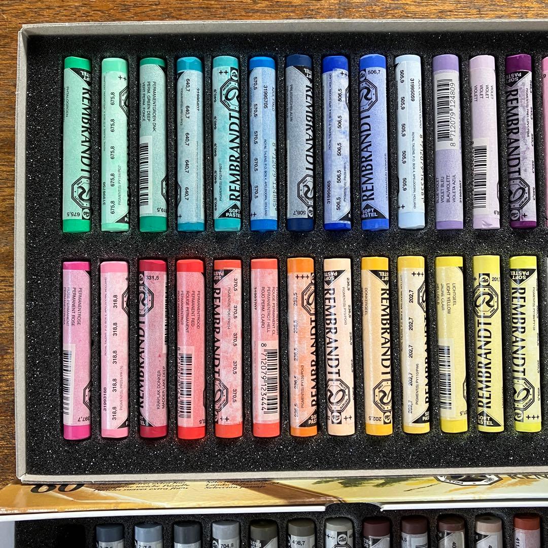 REMBRANDT 60 Soft Pastels 風景画用