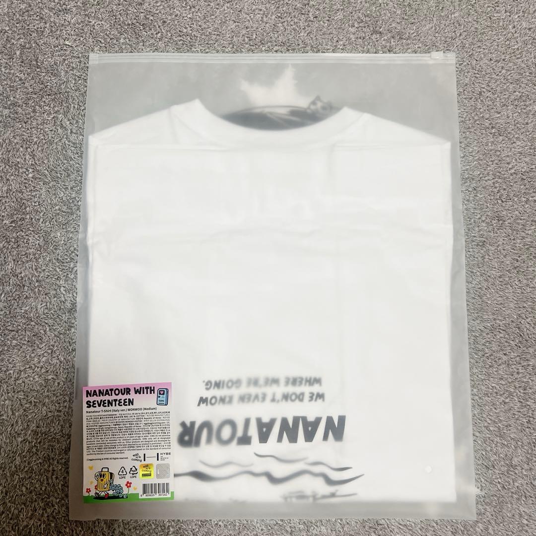SEVENTEEN WONWOO ウォヌ NANATOUR ナナツアーTシャツ