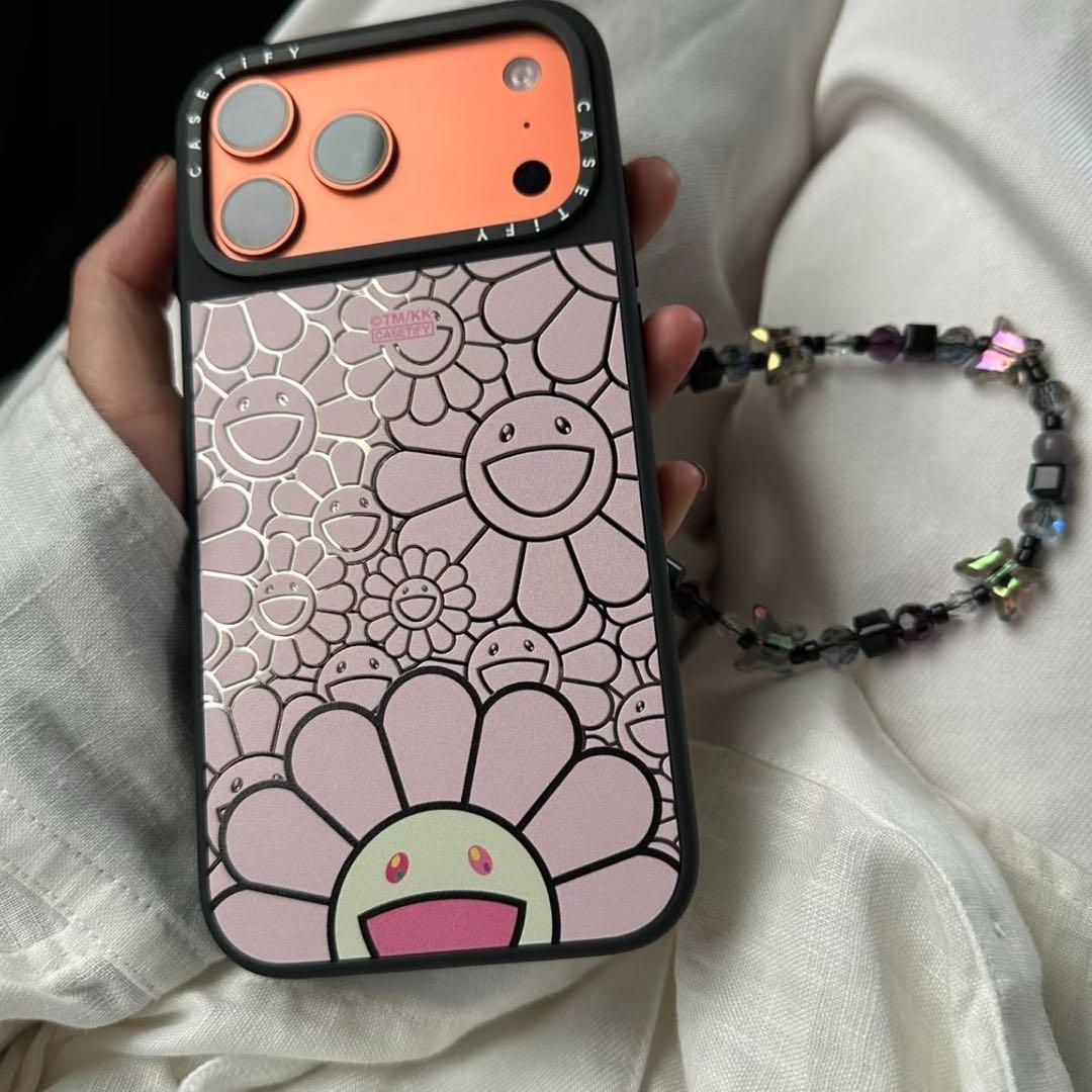 CASSETiFY ピンク花柄 iPhoneケース