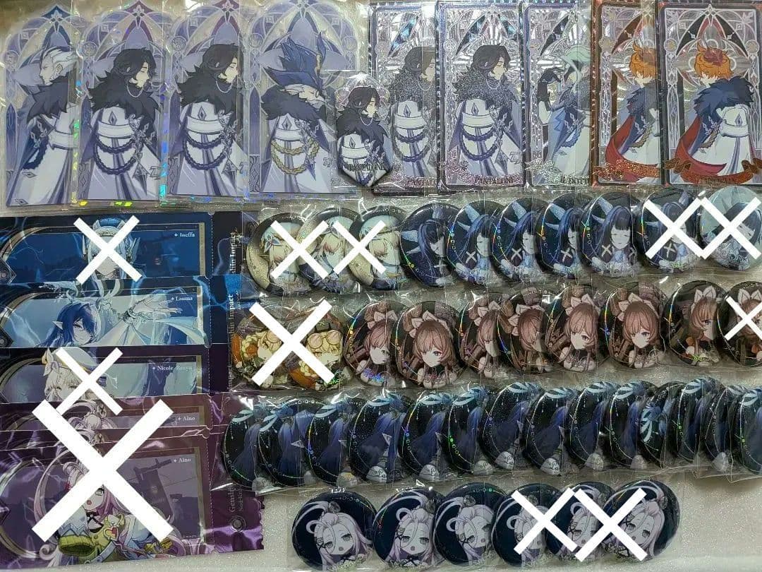 原神　缶バッジ　アクリルスタンド　フィギュア　七聖召喚　ぬいぐるみ　まとめ売り
