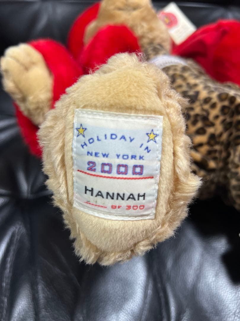 ビンテージ、テディーベアー HOLIDAY IN NEW YORK 2000