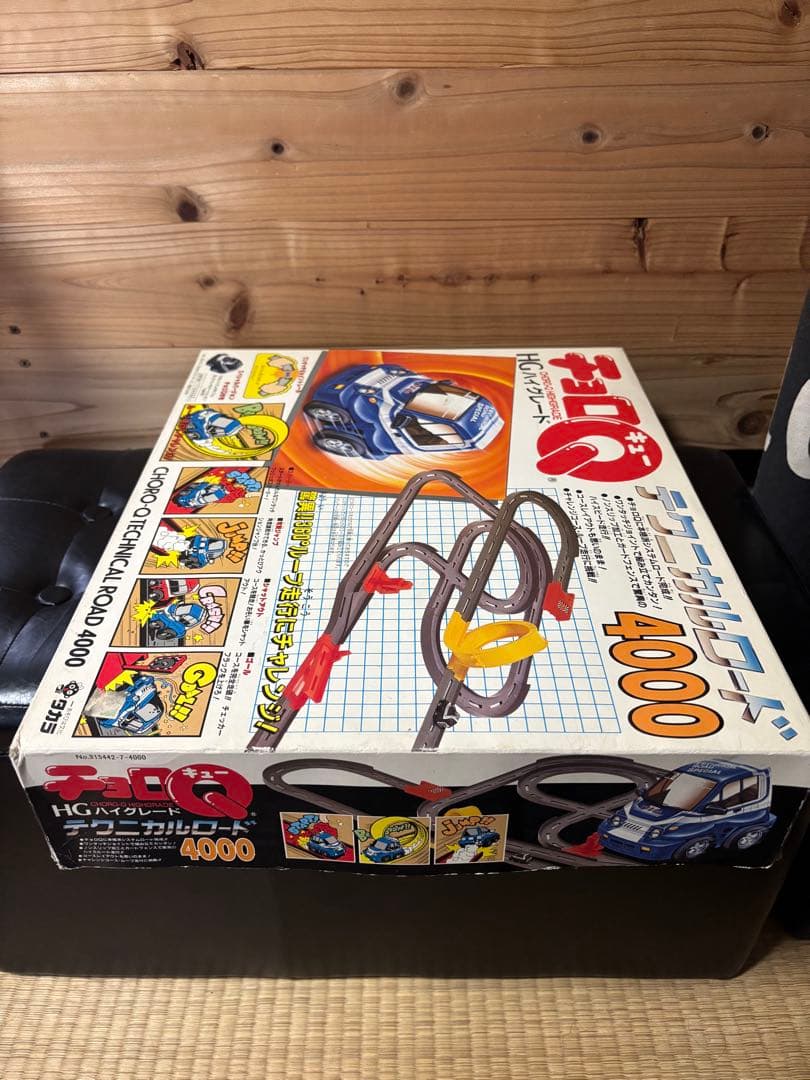チョロQ テクニカルロード4000 箱・説明書あり 動作OK チョロQは一部破損