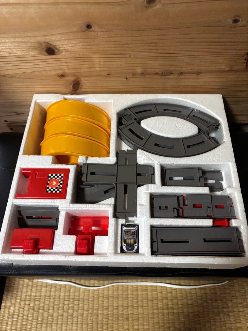 チョロQ テクニカルロード4000 箱・説明書あり 動作OK チョロQは一部破損