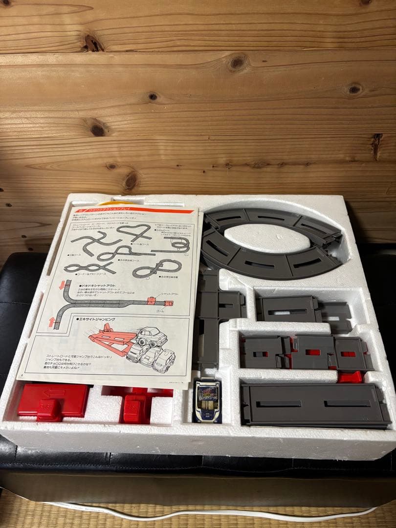 チョロQ テクニカルロード4000 箱・説明書あり 動作OK チョロQは一部破損