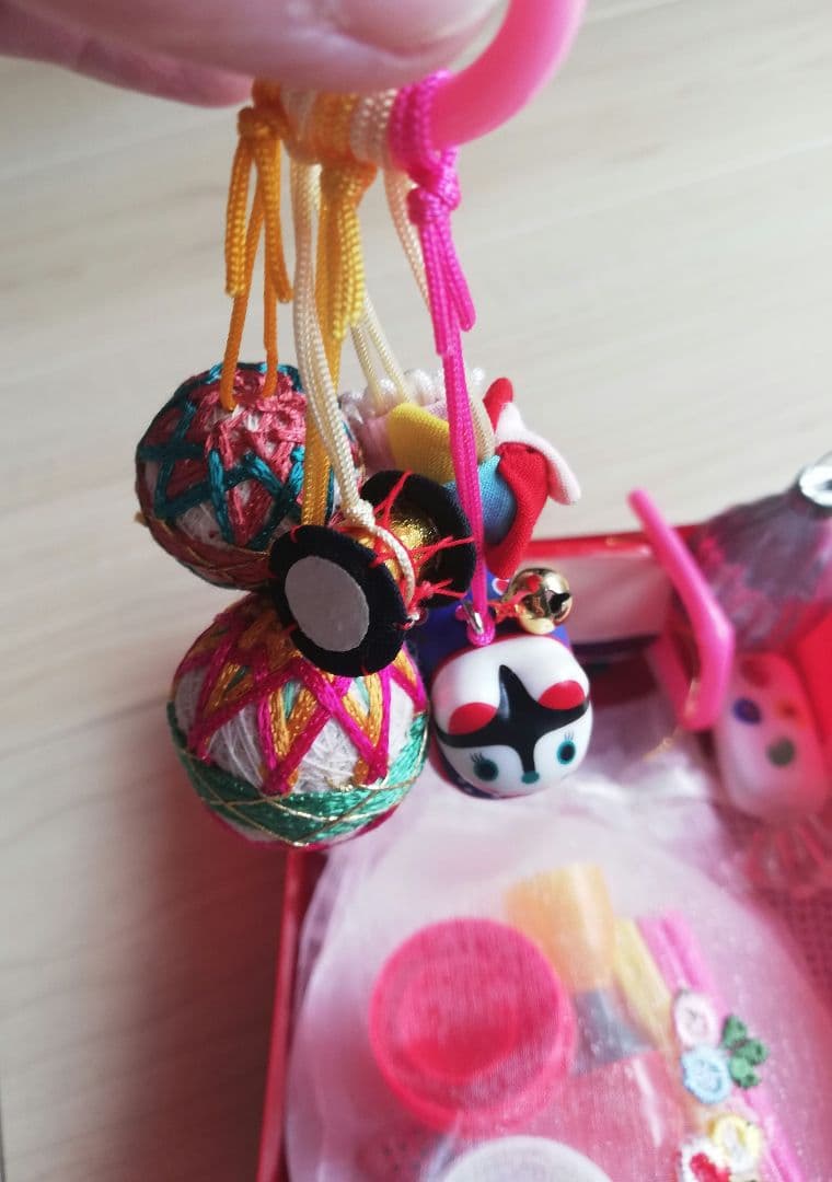 昭和レトロ雑貨　セルロイドの箱　セルロイド人形　女の子のおもちゃ