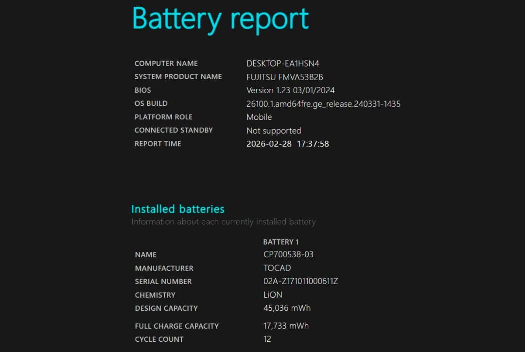 富士通 LIFEBOOK AH53/B2 Core i7-7700HQ①
