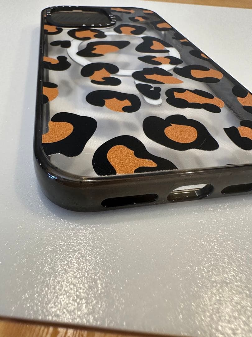 ケースティファイiPhonePro14MAX★レオパード★ヒョウ柄