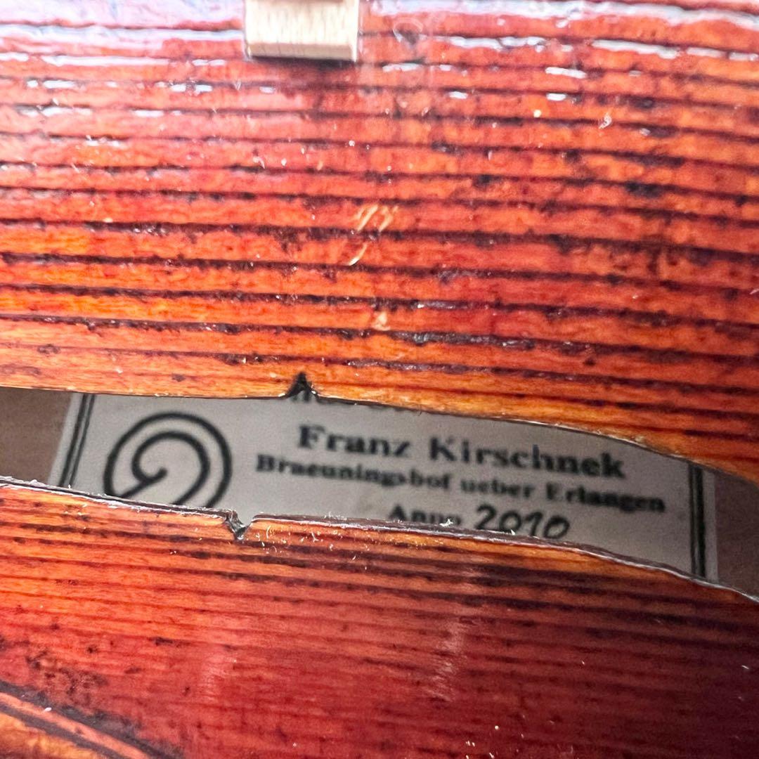 【希少・極上品】ヴァイオリン4/4 Franz Kirschnek No.22