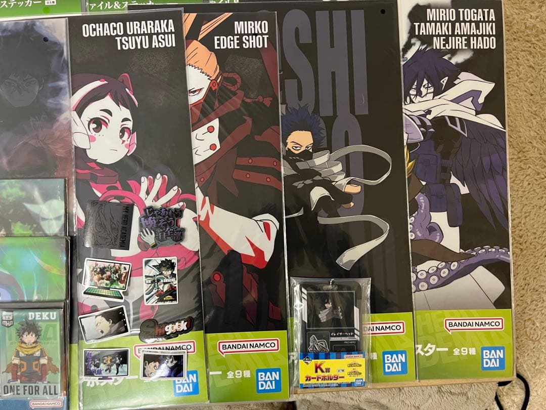 一番くじ僕のヒーローアカデミア キャラクターグッズセット