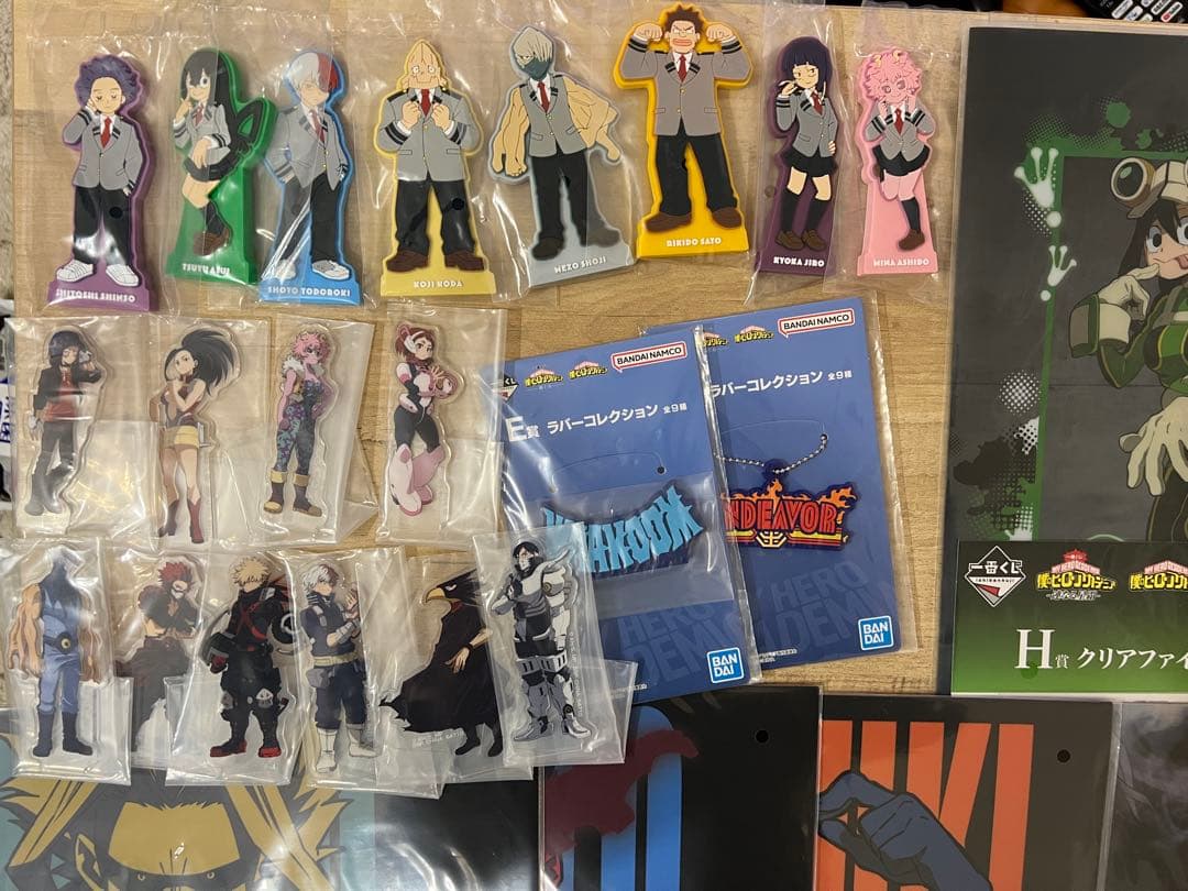 一番くじ僕のヒーローアカデミア キャラクターグッズセット