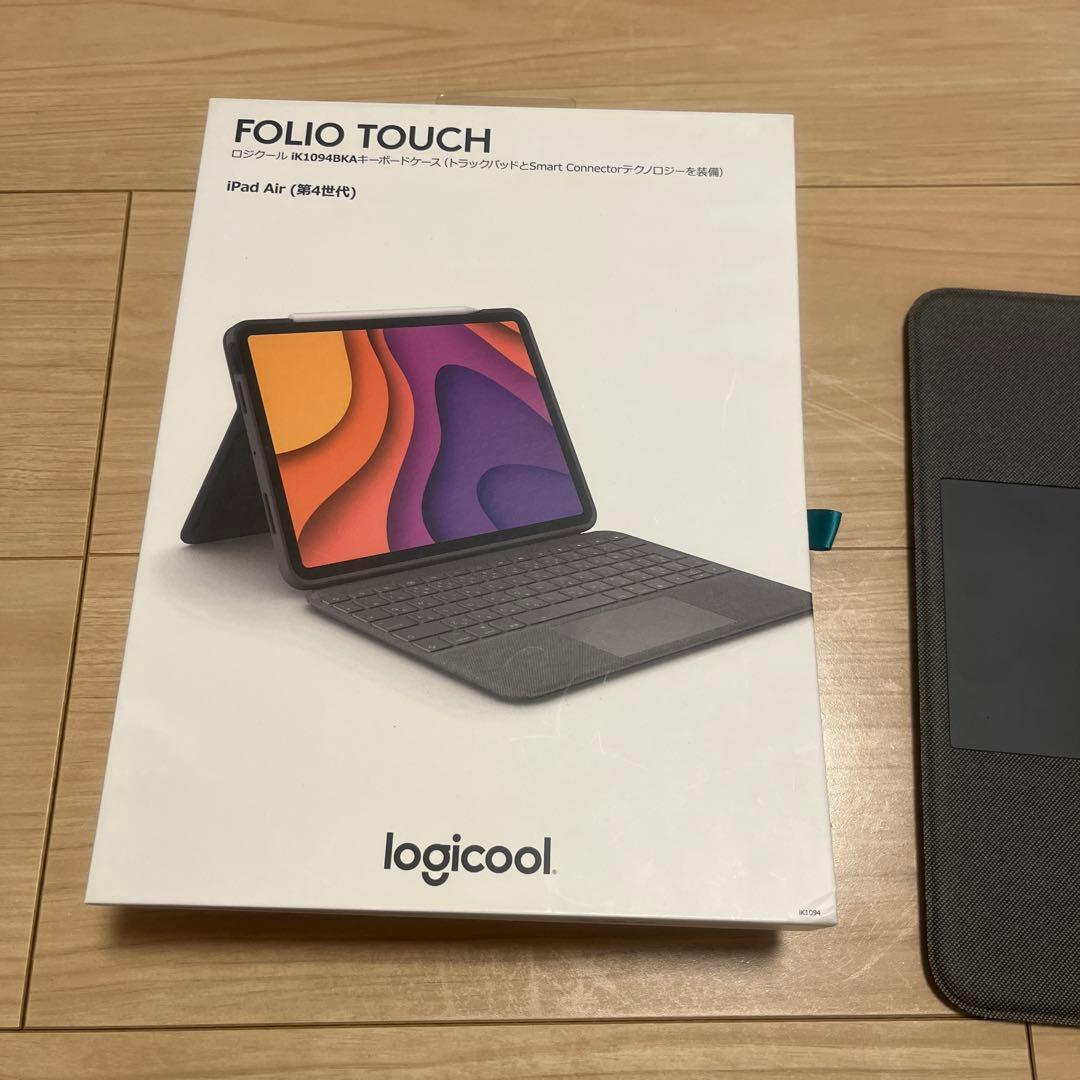 Logicool FOLIO TOUCH iPad Air ケース　第4世代