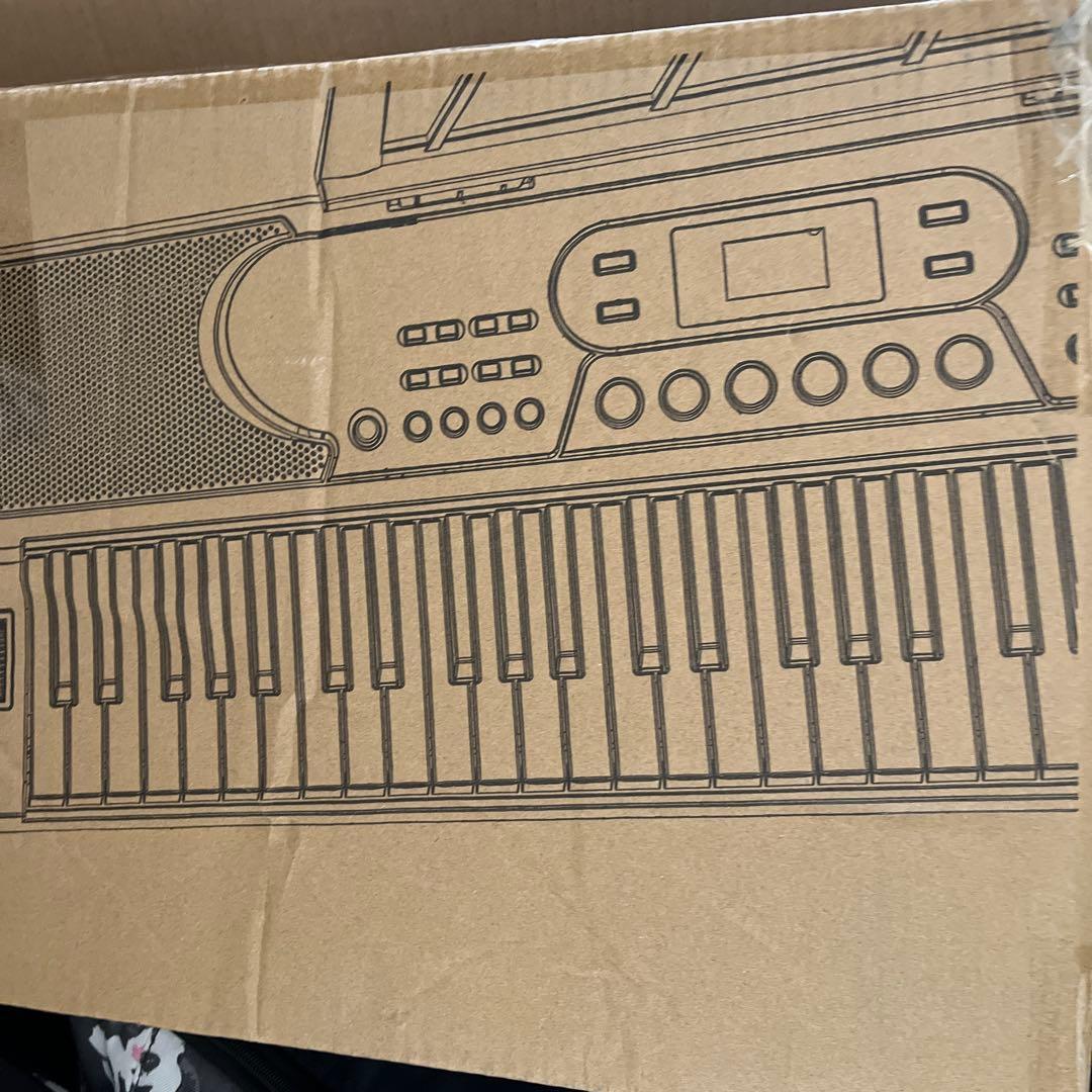 電子ピアノ61鍵盤キーボード ピアノ70デモ曲 200音色LCDディスプレイ搭載