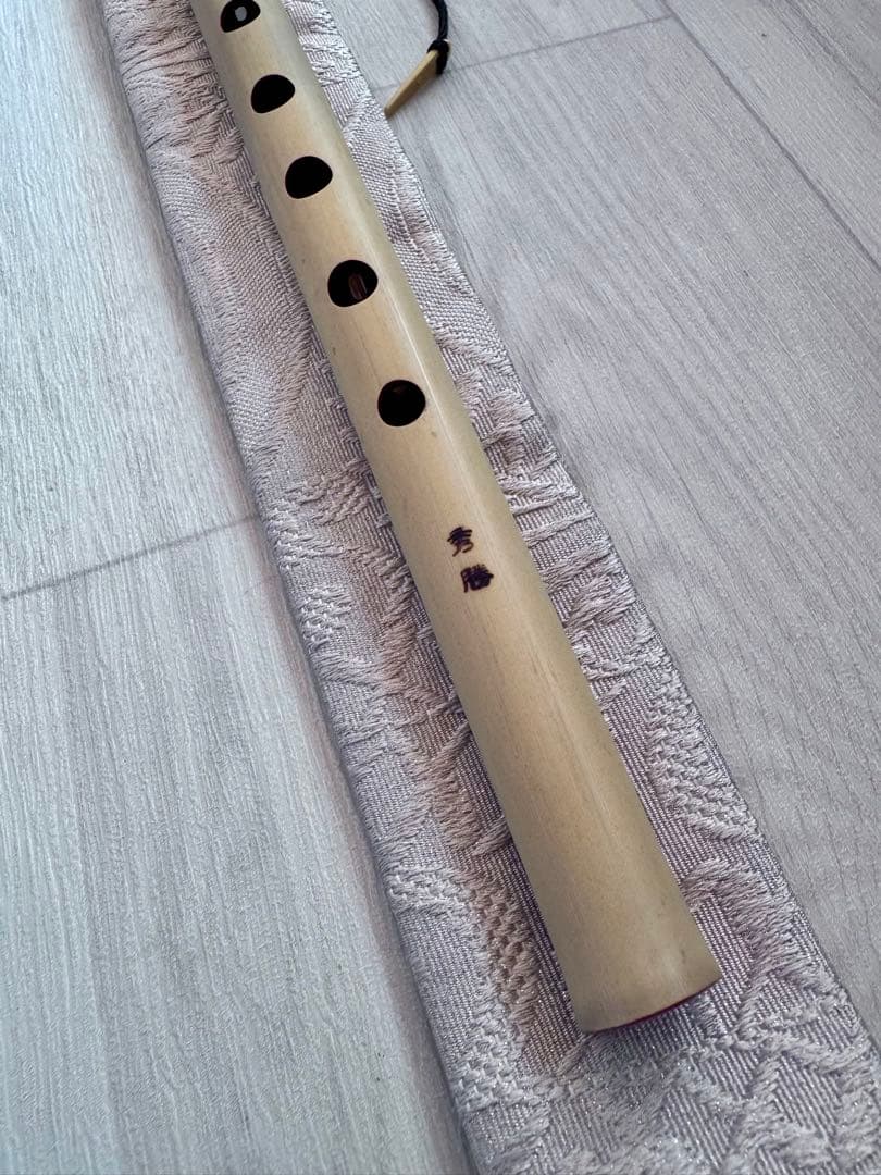 篠笛 秀勝　古典調 5本調子 素竹管