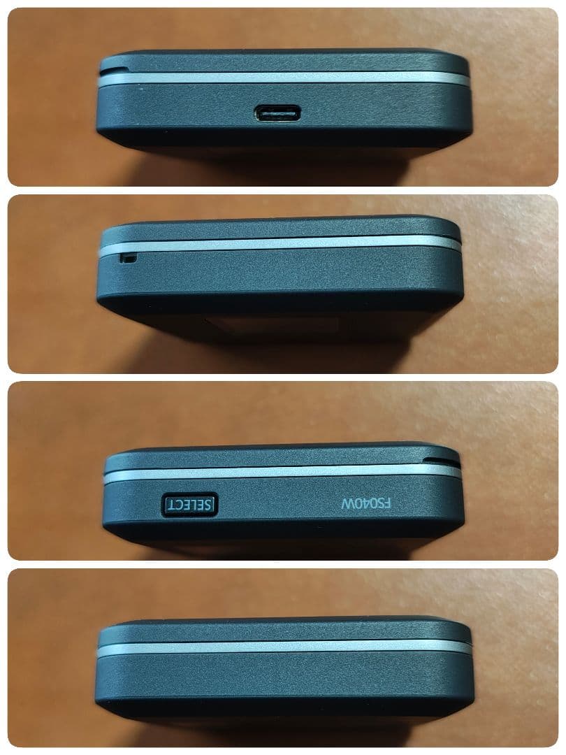 富士ソフトFUJISOFT モバイルルーター FS040W 動作確認 綺麗です