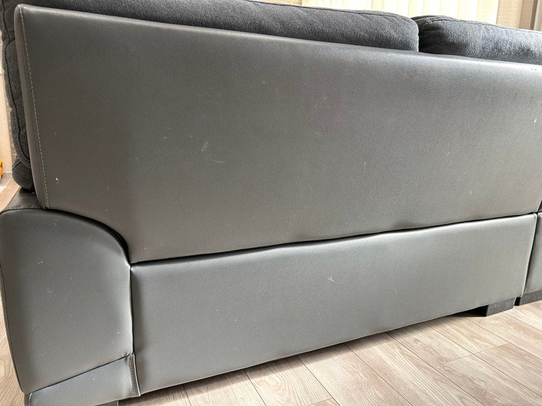 NITORI ニトリ 布張りカウチソファ【引き取り限定】