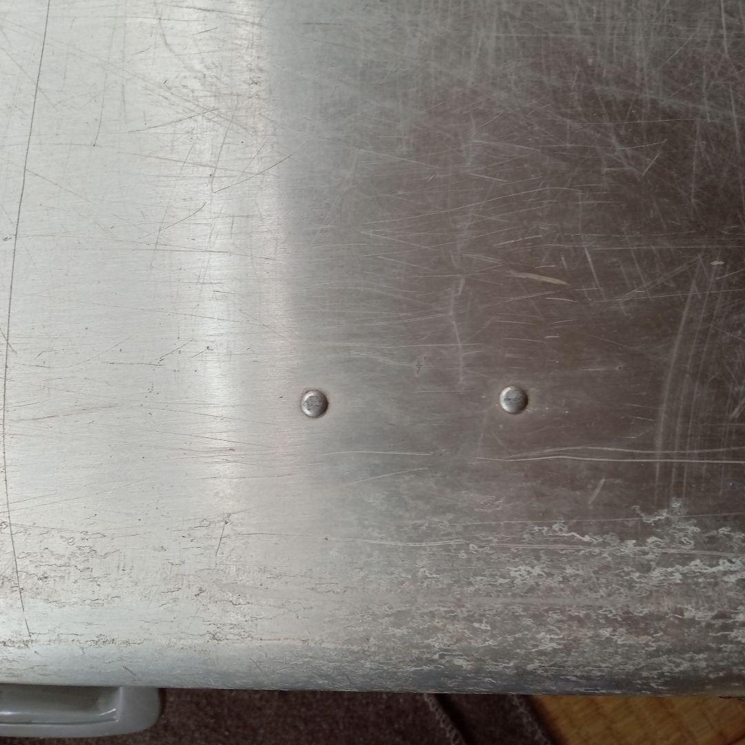 ビィンテージ　ジュラルミントランク