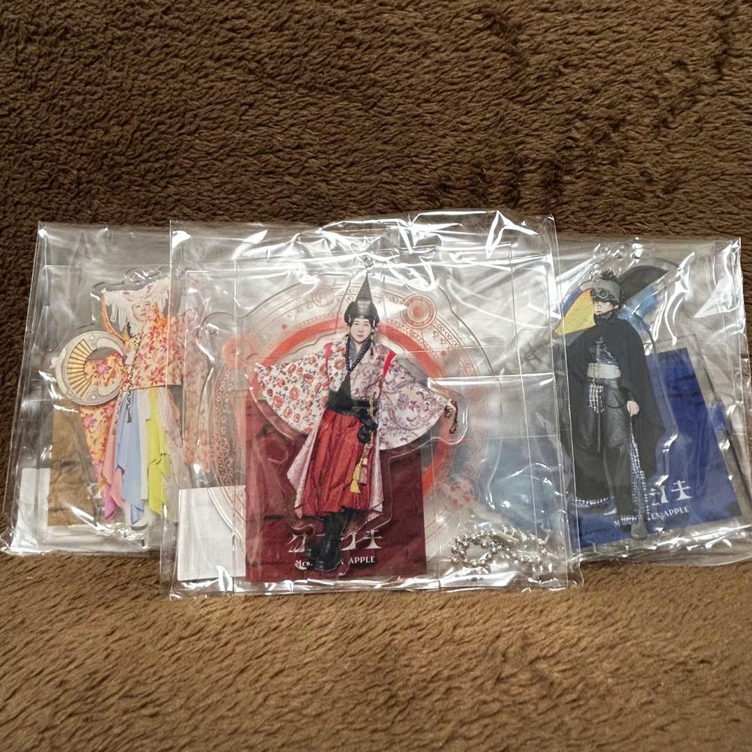 クスシキ アクリルスタンド3点セットMrs. GREEN APPLE アクスタ