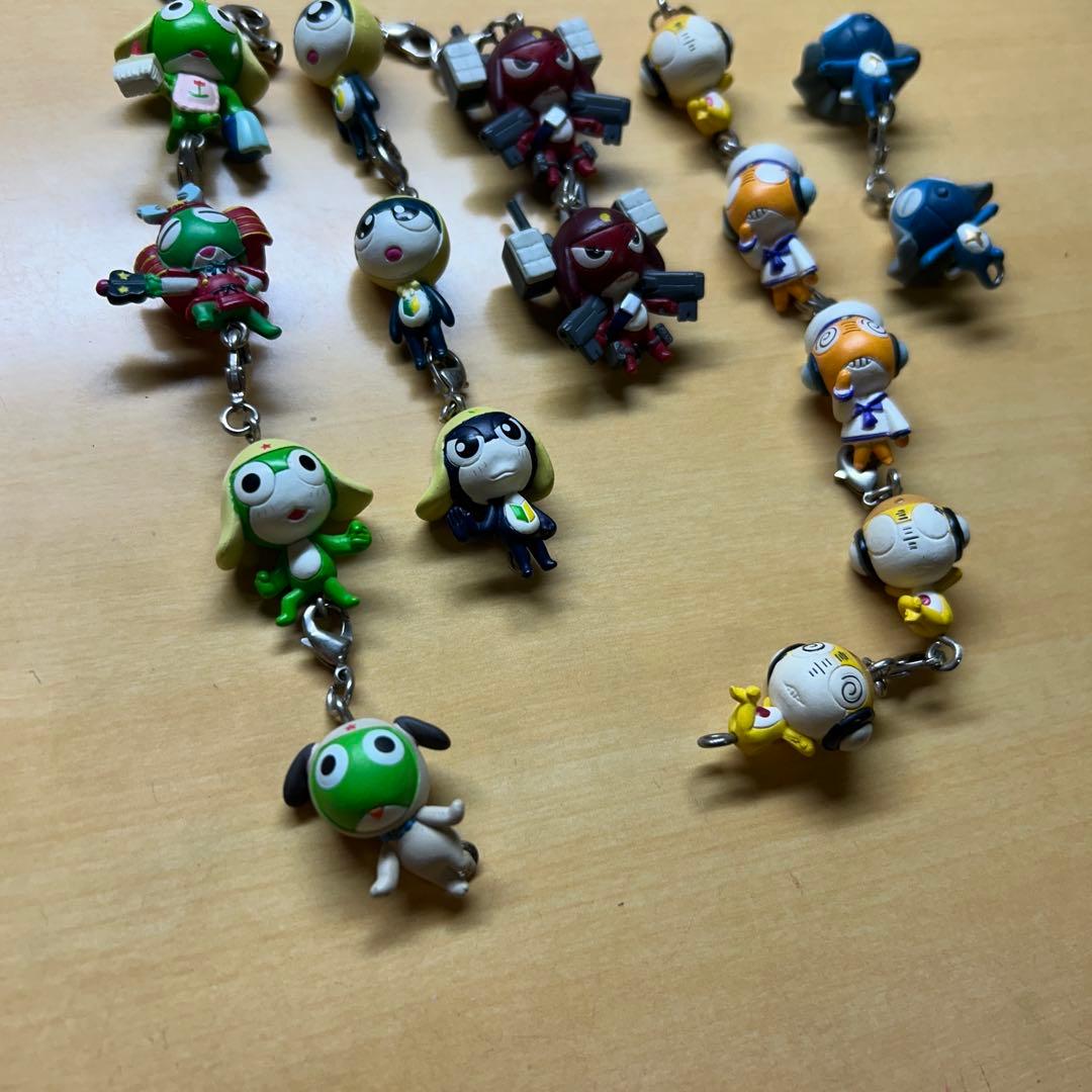 【〜3/9限定出品】ケロロ軍曹￤連結チャーム￤16個セット