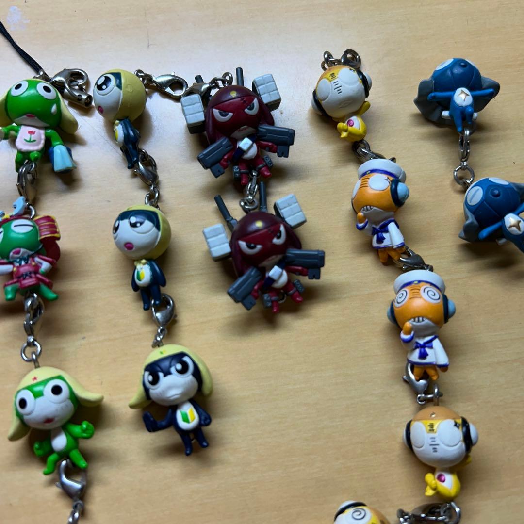 【〜3/9限定出品】ケロロ軍曹￤連結チャーム￤16個セット