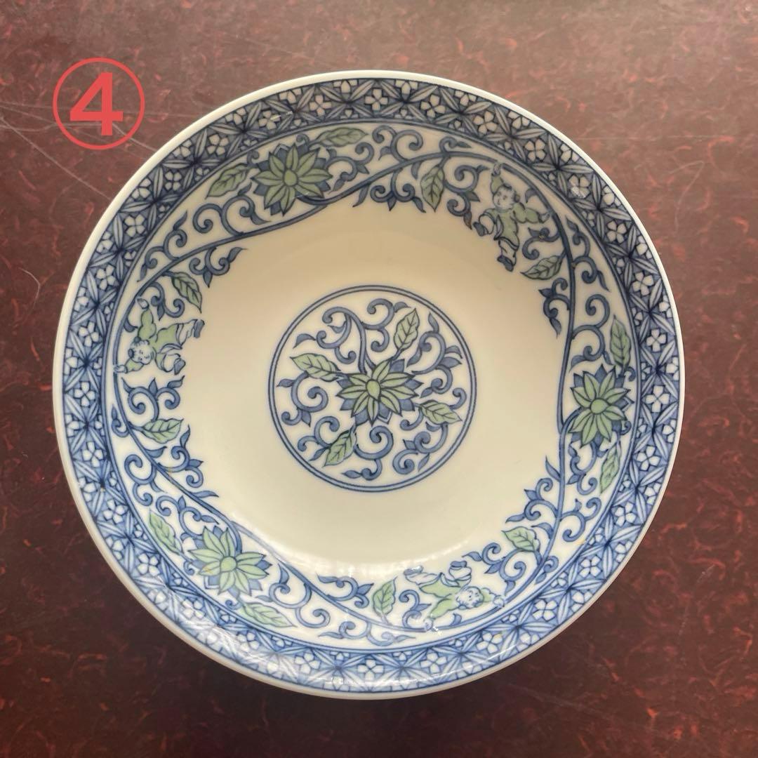 たち吉　中華皿26枚セット　唐子柄　大皿・中皿・角皿・小皿3種　期間限定お値下げ