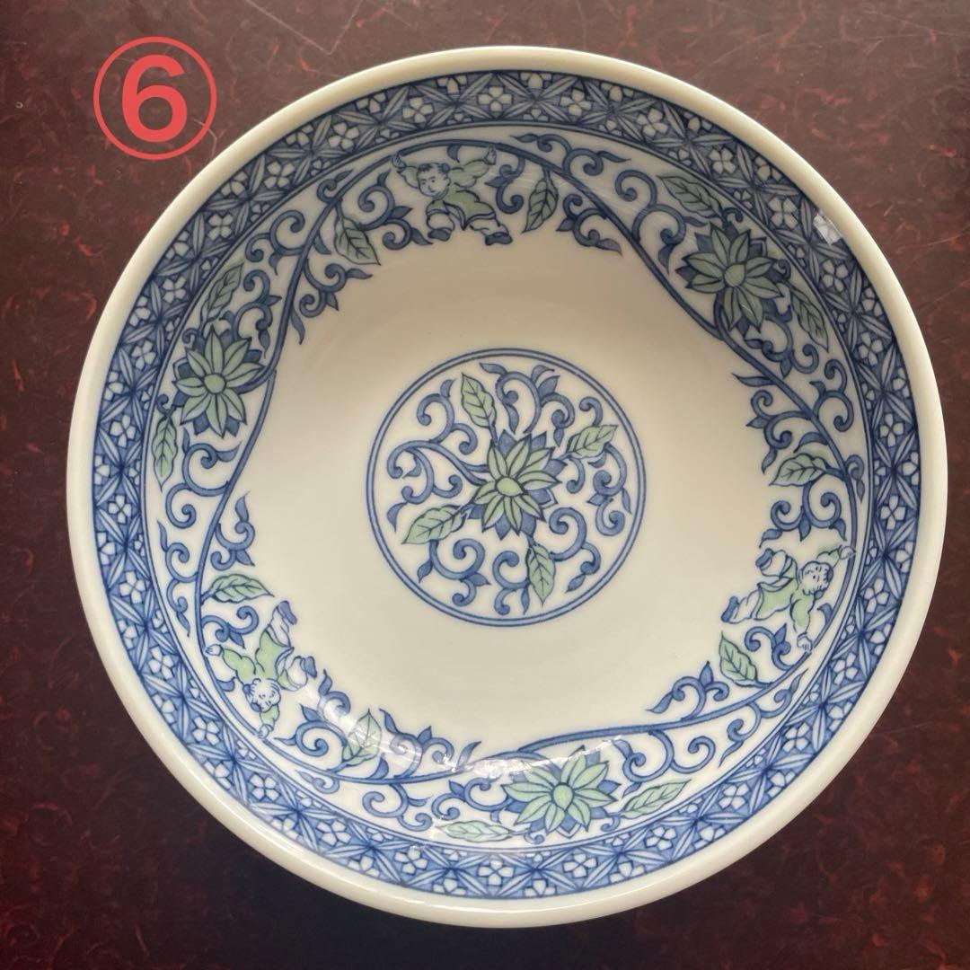 たち吉　中華皿26枚セット　唐子柄　大皿・中皿・角皿・小皿3種　期間限定お値下げ