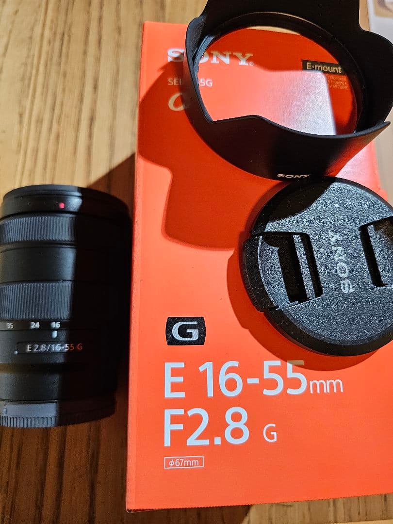 【美品】SONY E 16-55mm F2.8 G レンズ