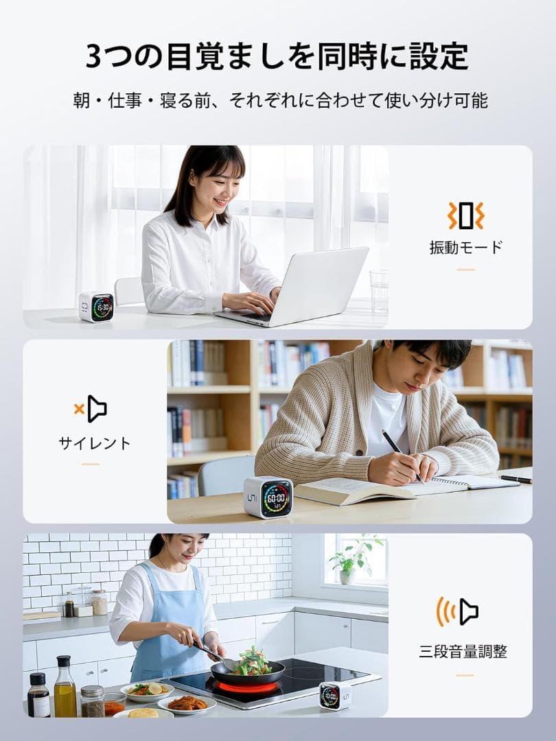 【新品】ポモドーロタイマー TK3 キューブタイマー