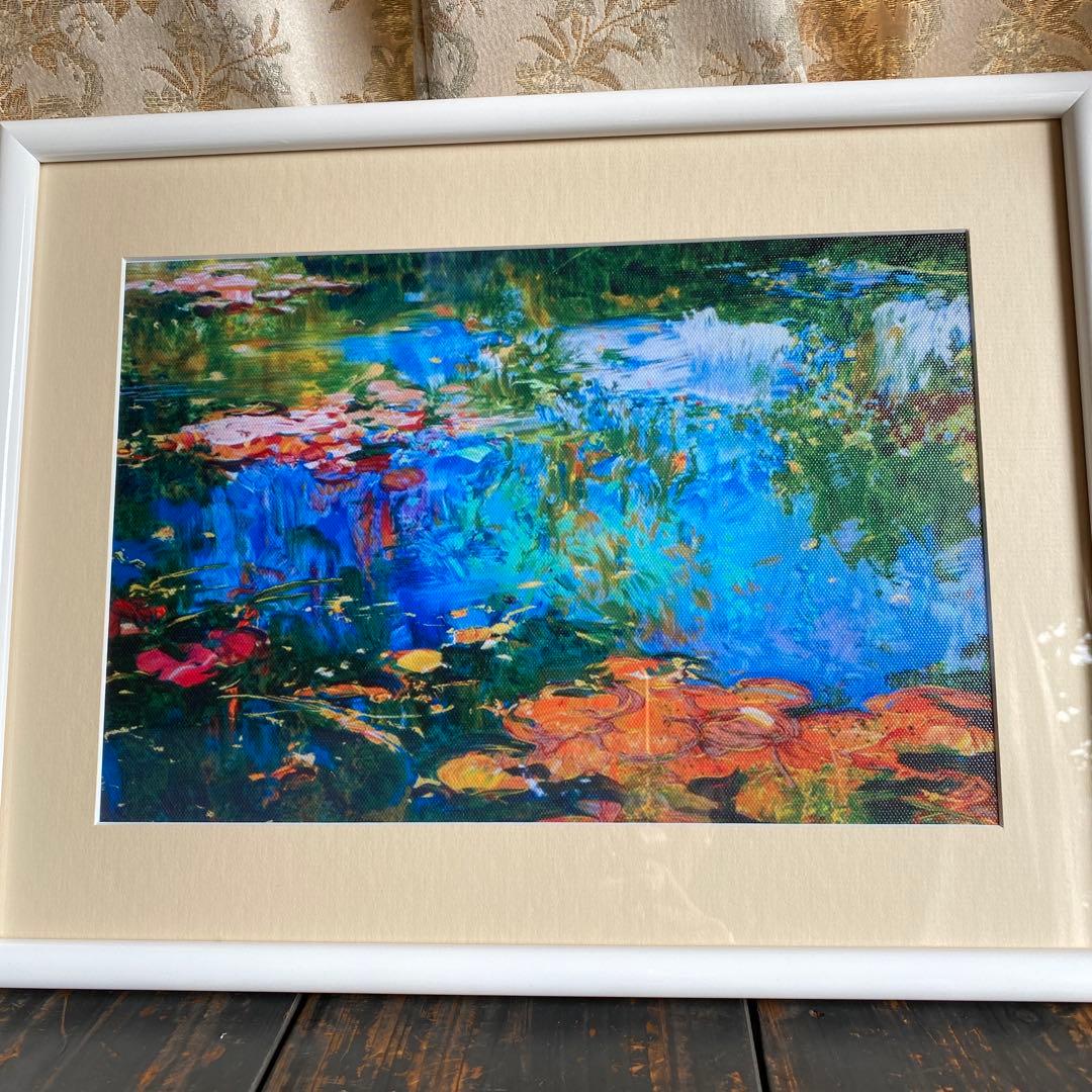 トレンツ　リャド　睡蓮　額装品