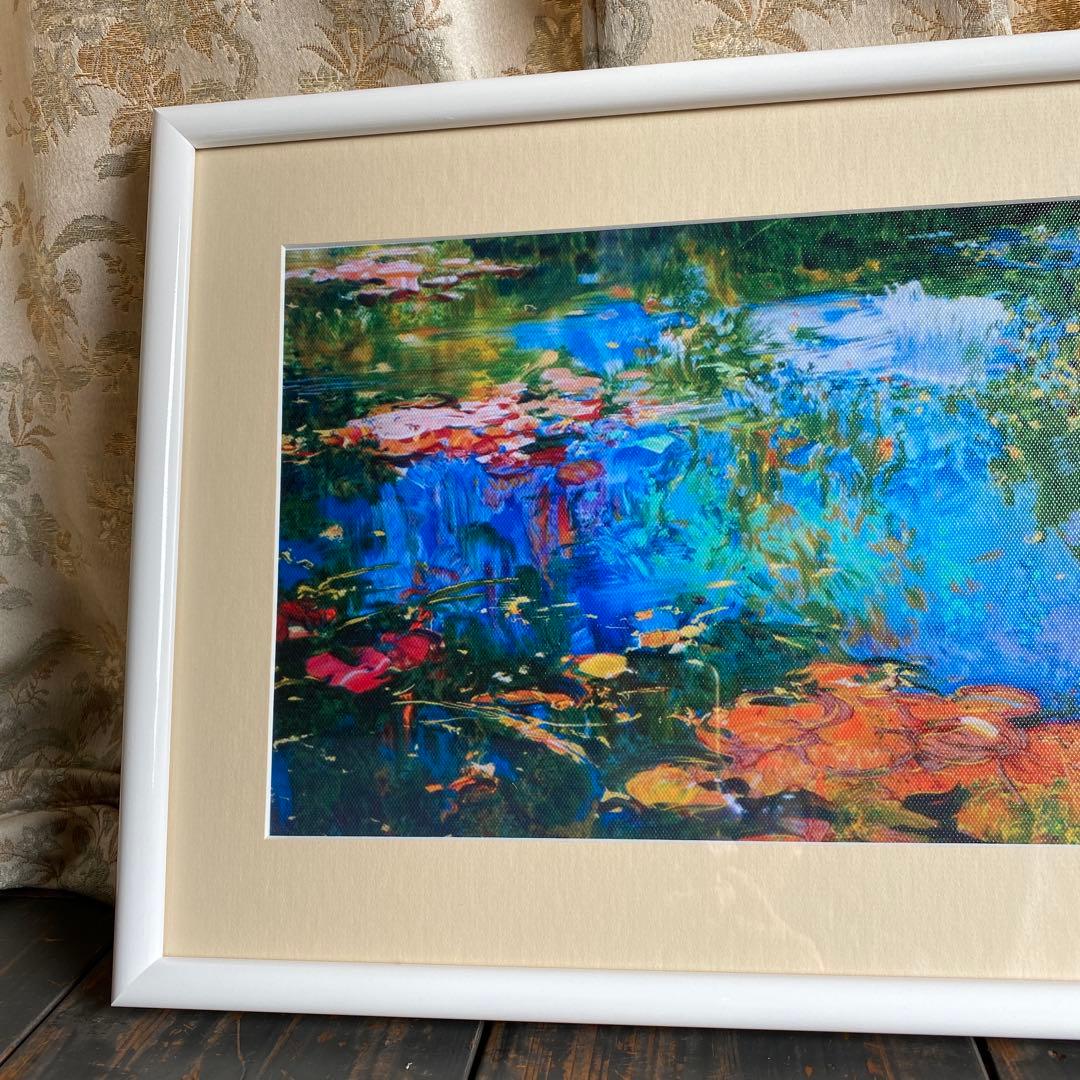 トレンツ　リャド　睡蓮　額装品