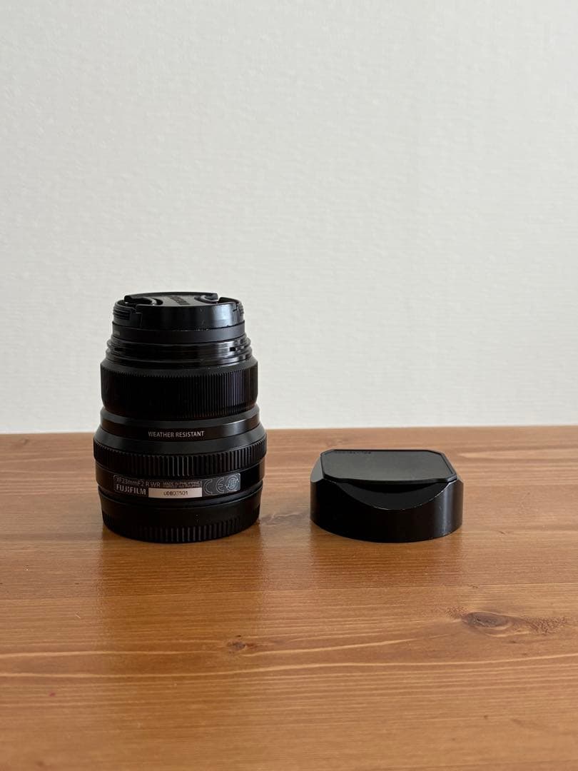 FUJIFILM XF23mmF2 WR スクエアフード付