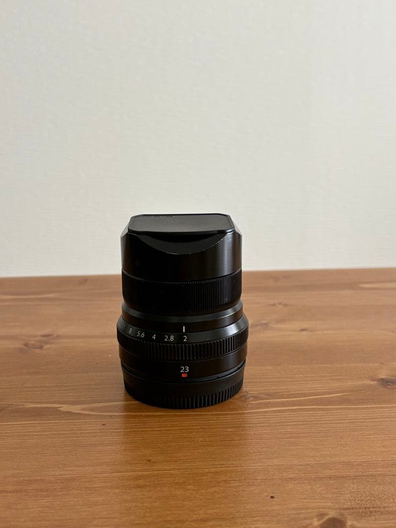 FUJIFILM XF23mmF2 WR スクエアフード付
