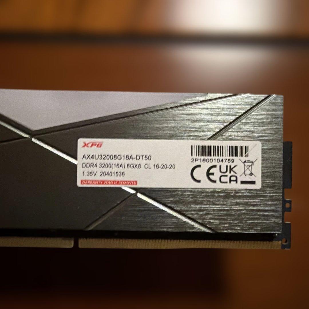XPG DDR4 3200MHz 8GB×4枚セット