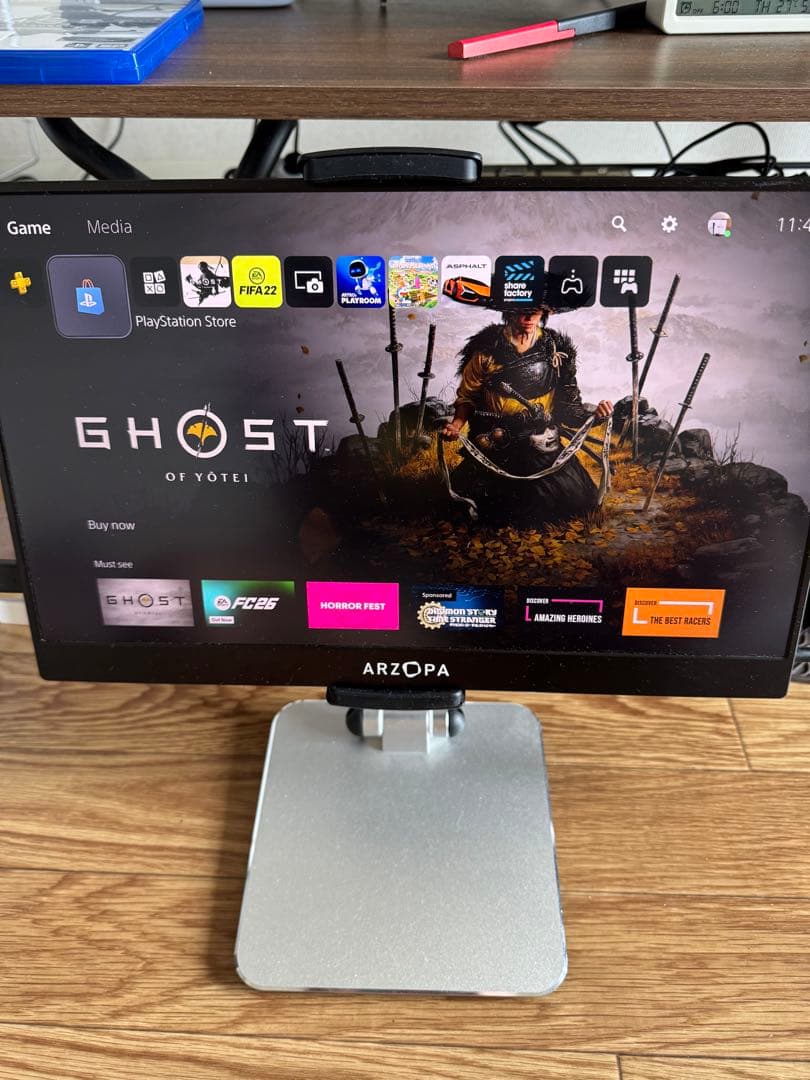 ARZOPA 15.6インチ モニター 本体 4K