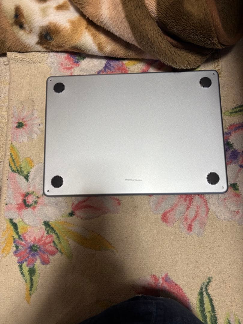 MacBook Air 2025 13インチ充放電8回 バッテリー100%