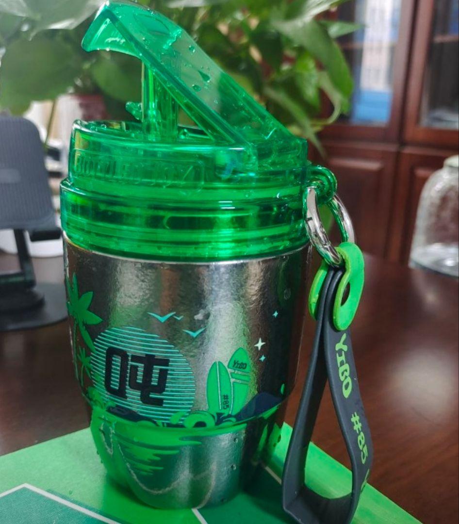 王一博コラボ魔法瓶 公式コラボ　300ml純チタン