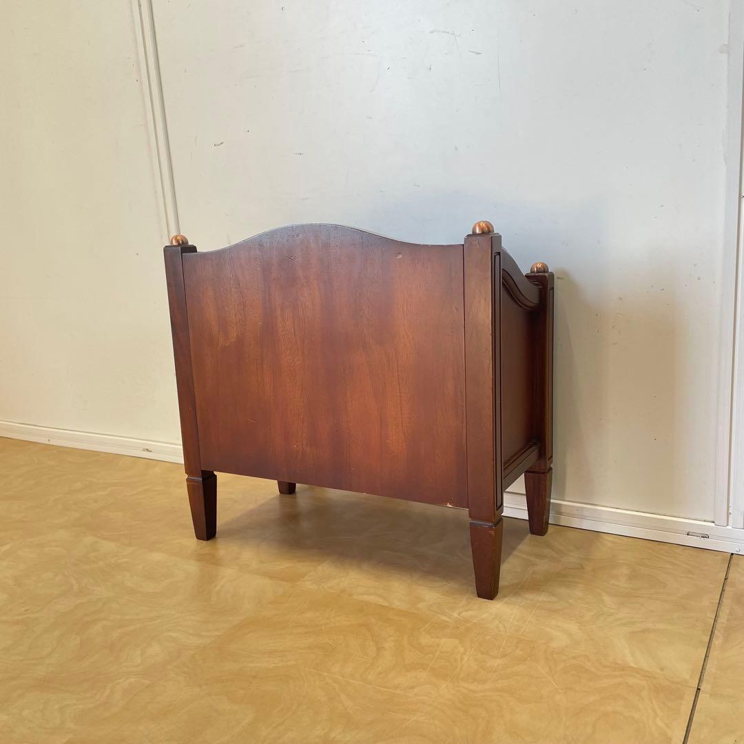 英国スタイル マガジンラック アンティーク ビンテージ 本立て 新聞入れ 収納