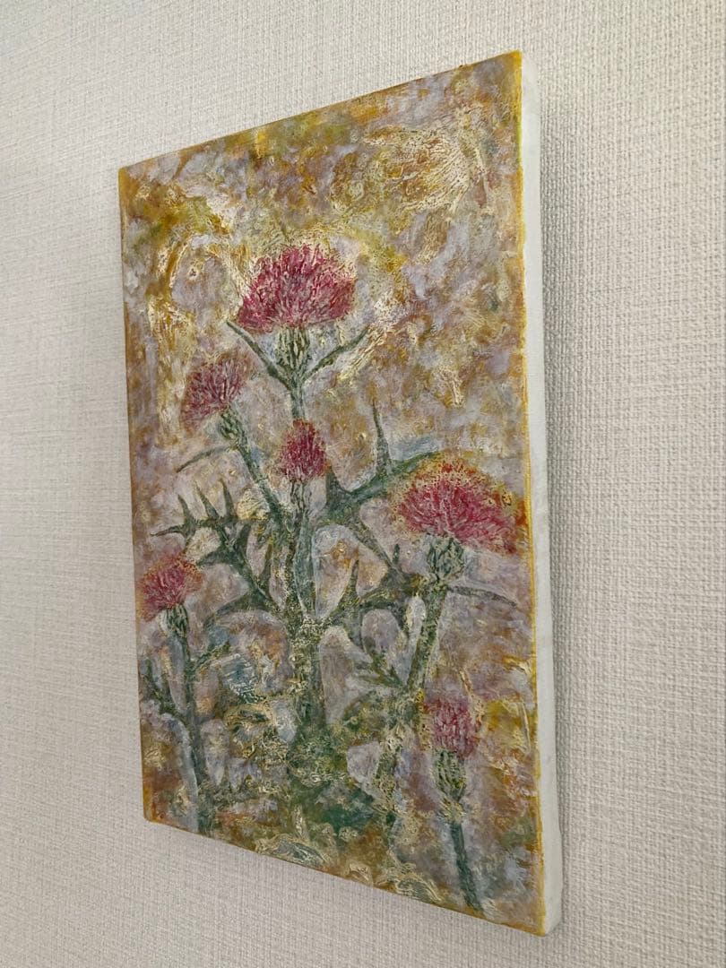 花の絵画 油絵
