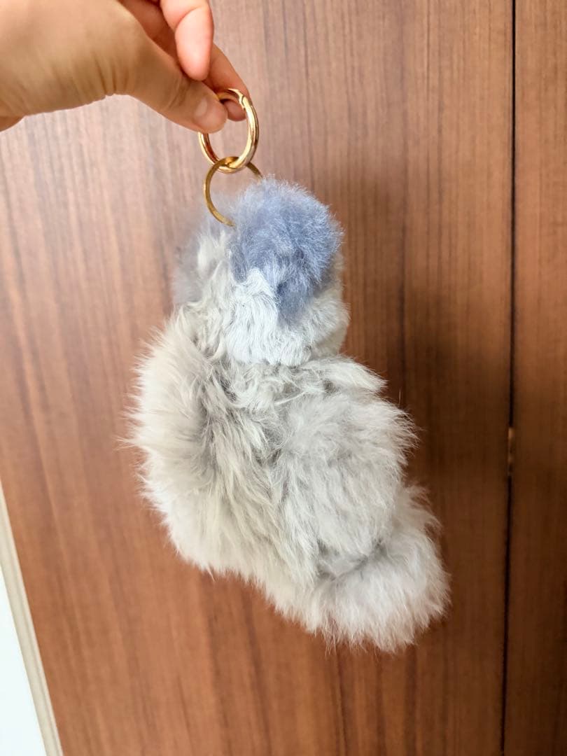 【未使用】アルパカ毛100% くま　人形