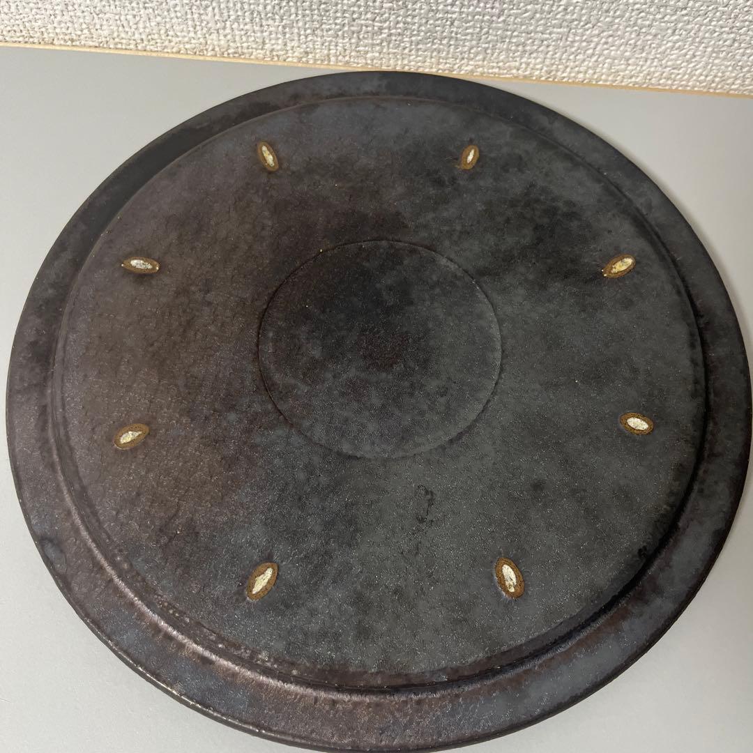 船串篤司さん　リム皿　25