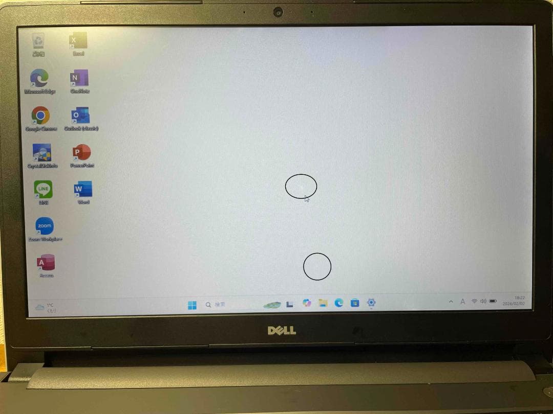 Win11 Office Inspiron メモリ8GB 新品SSD240GB