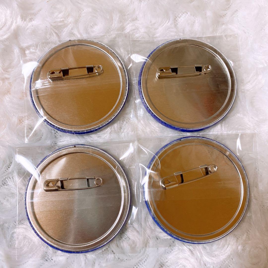 ブルーロック　4個セット　糸師凛　プリンセスカフェ　缶バッジ