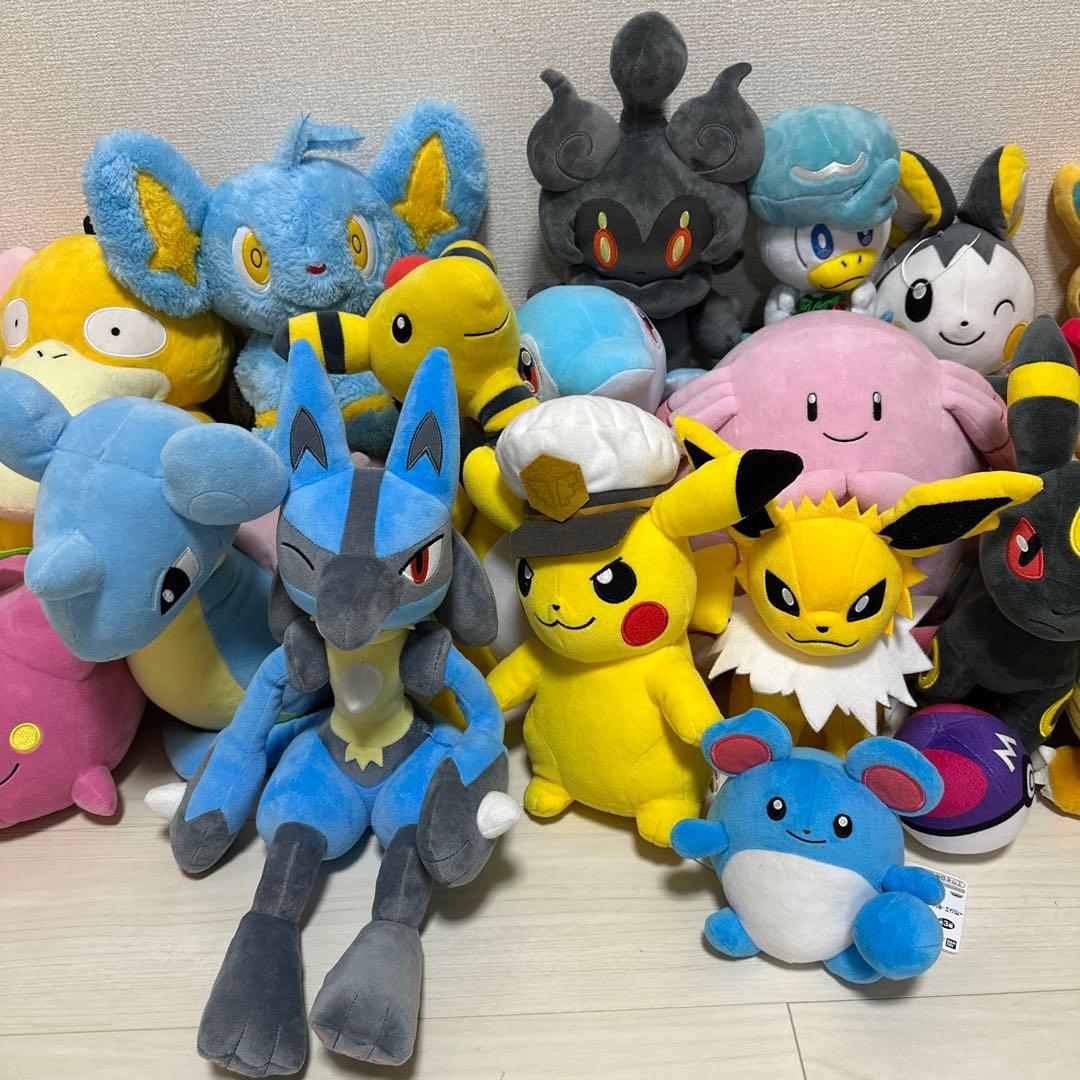 ポケモンぬいぐるみ　まとめ売り　24体