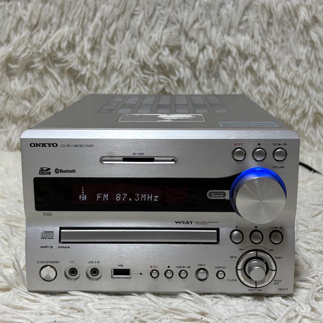 ✨現状品✨ ONKYO オンキョー ミニコンポ オーディオ機器 NFR-9