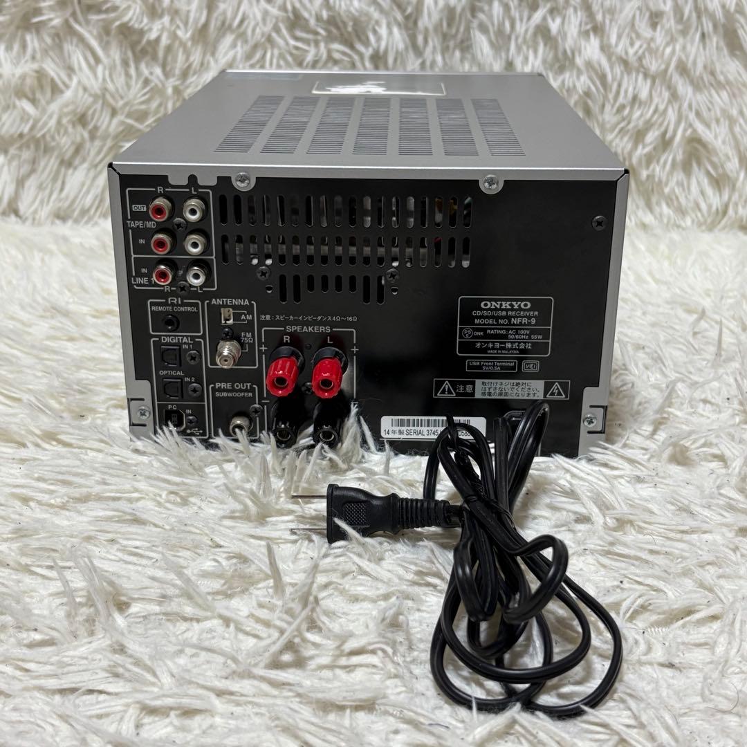 ✨現状品✨ ONKYO オンキョー ミニコンポ オーディオ機器 NFR-9