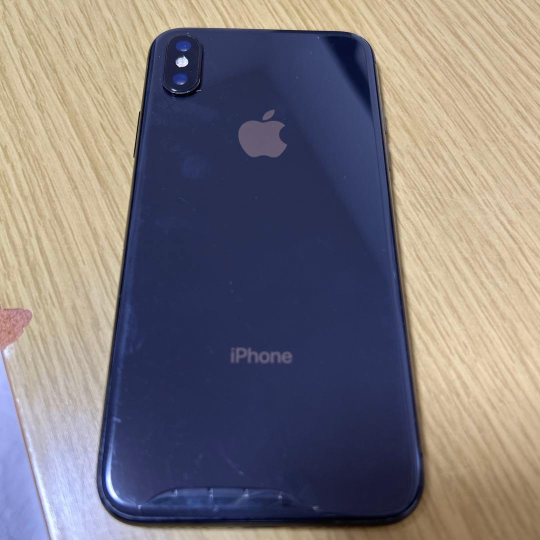 iPhone ブラック 画面ひび割れあり