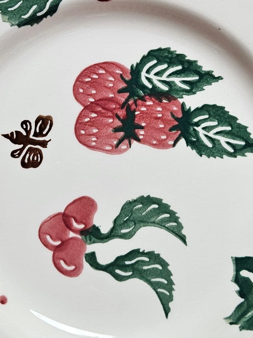 希少 エマブリッジウォーター ストロベリー チェリー 22cm プレート 皿