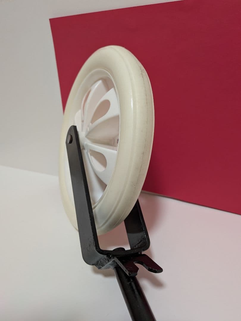 ホンダ「こまめちゃん。」耕運機　純正移動輪　レトロ（初期型！）新品ロックピン付！