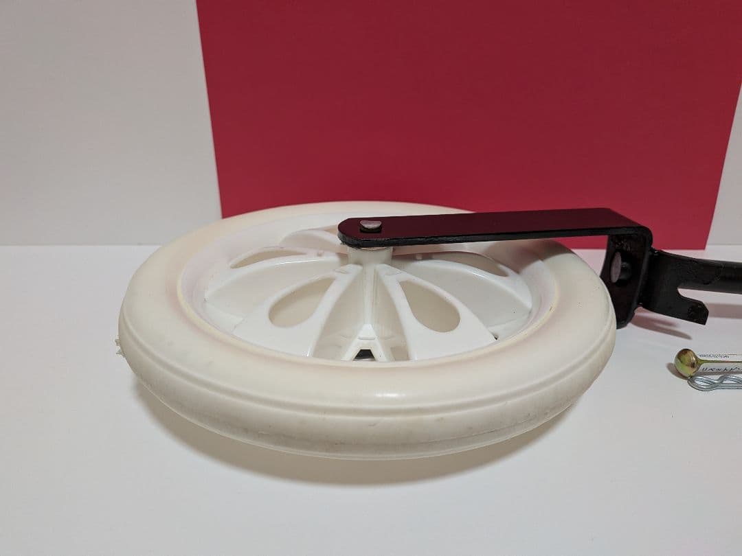 ホンダ「こまめちゃん。」耕運機　純正移動輪　レトロ（初期型！）新品ロックピン付！