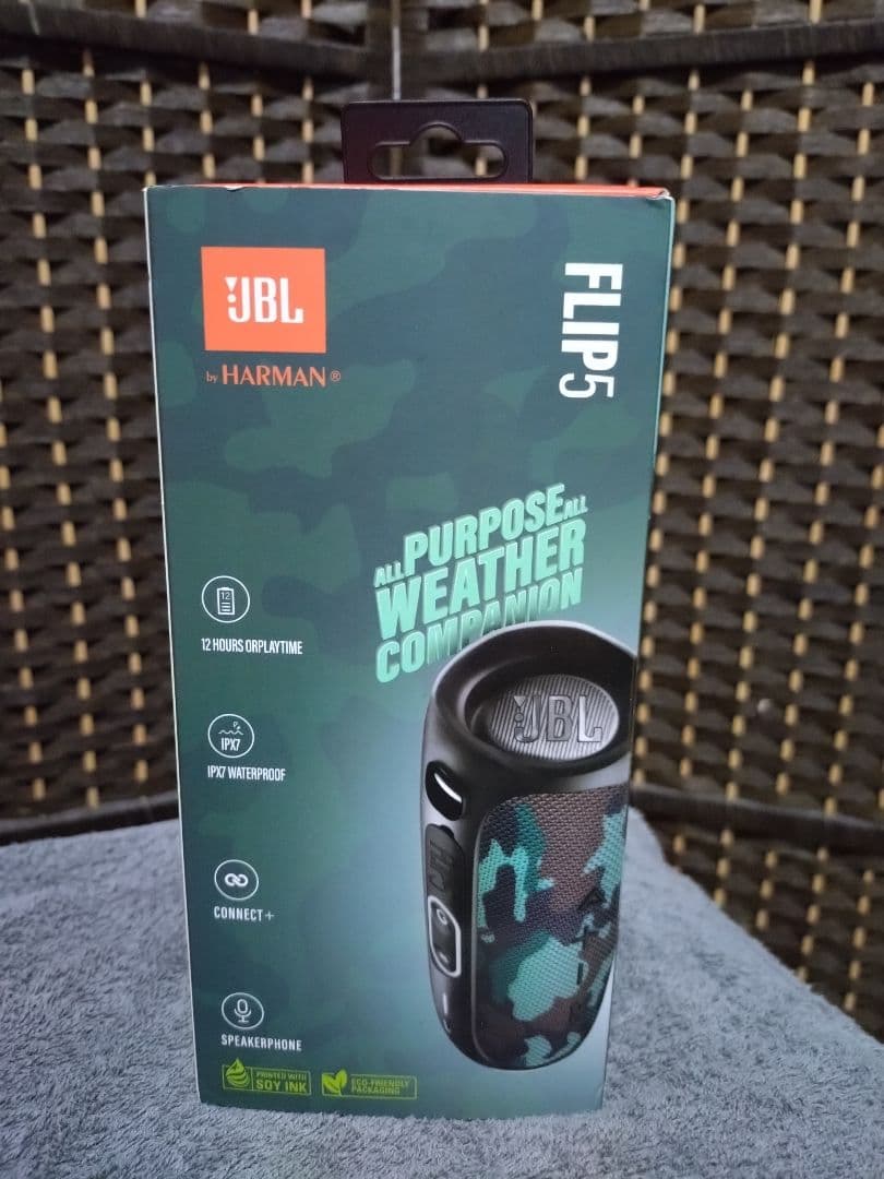 JBL FLIP5 迷彩 Bluetooth スピーカー