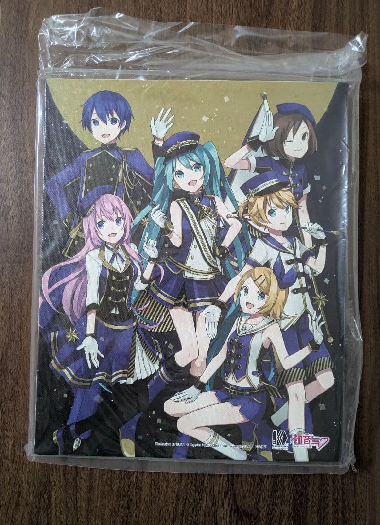 ボーカロイド キャンバスアート 初音ミク10th anniversary